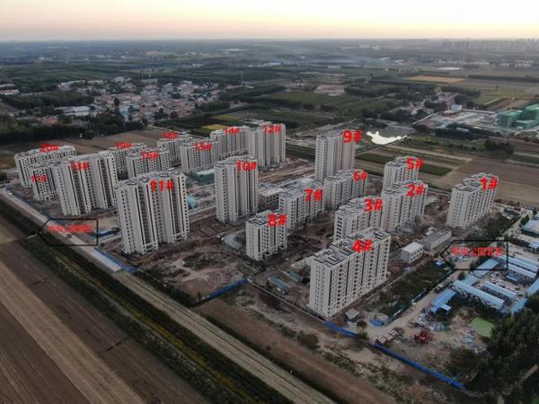【大厂孔雀城中央公园】小区最新航拍