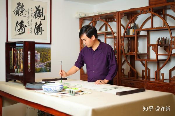 许新——当代"画竹"新秀