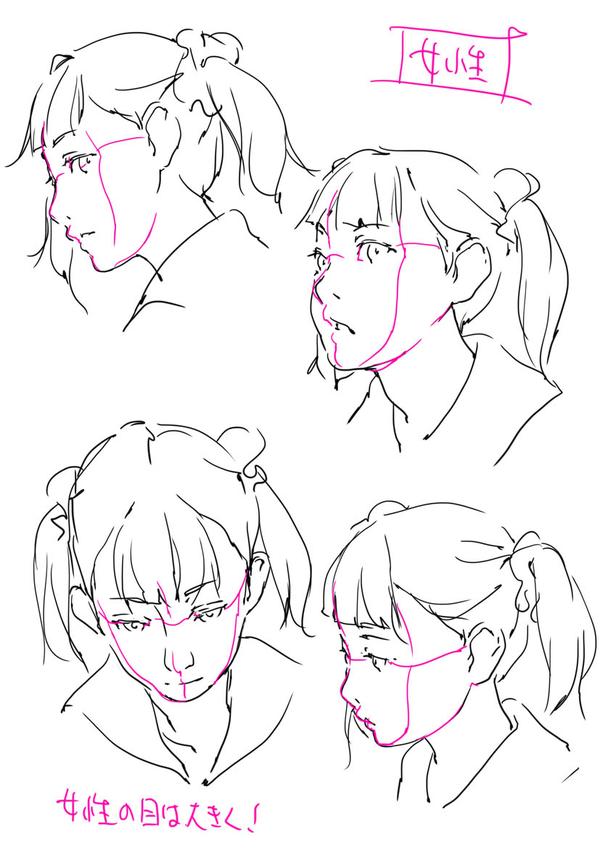 美少女基础人体绘画教程腿部的结构比例分析与素材
