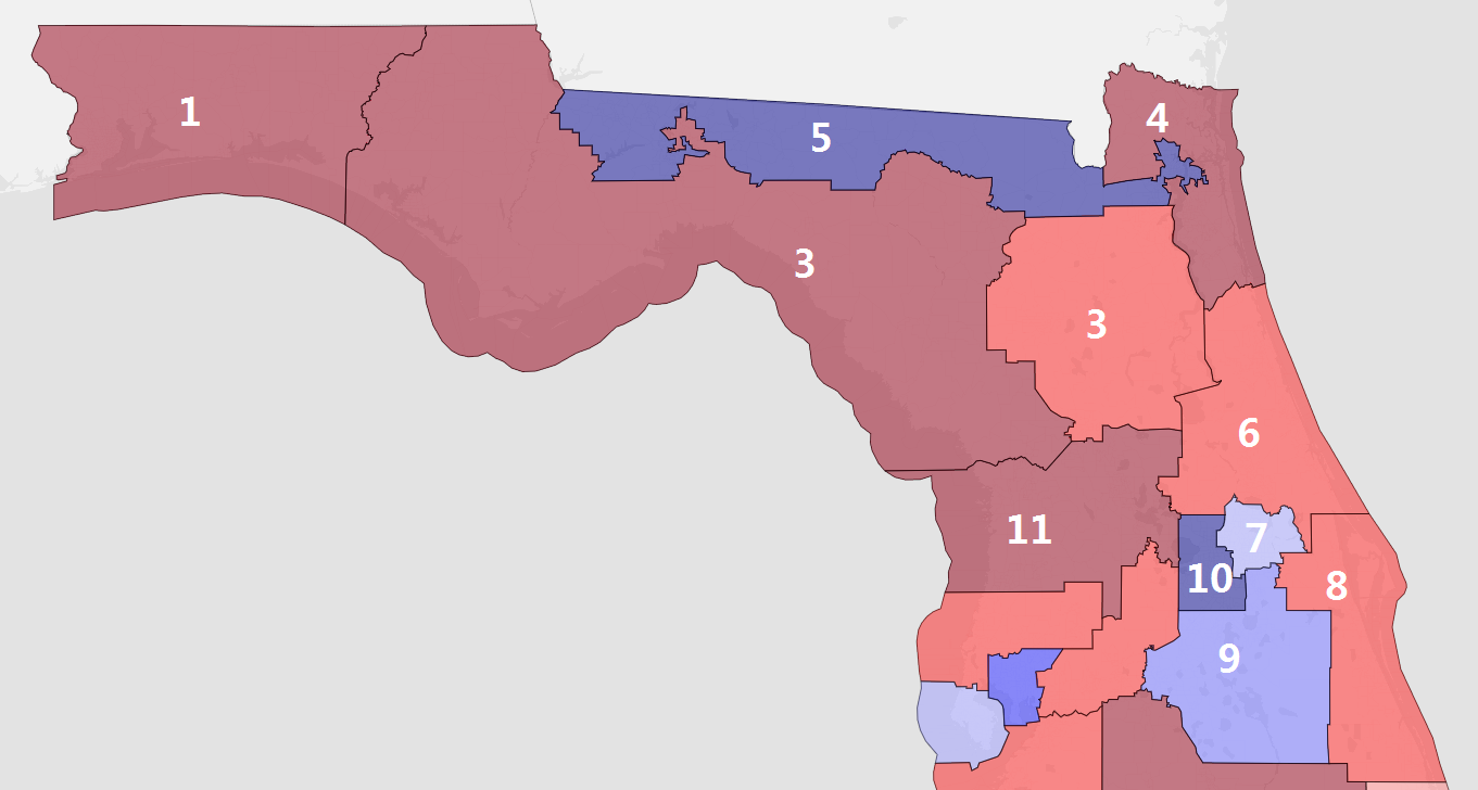 佛罗里达州选区重划前瞻