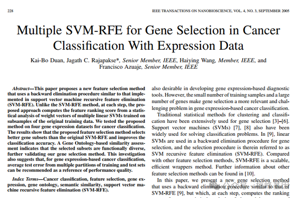 Machinelearning Msvm Rfe