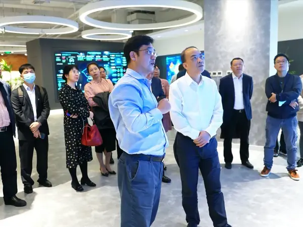 厦门市委领导到访talkingdata,探讨数字经济发展