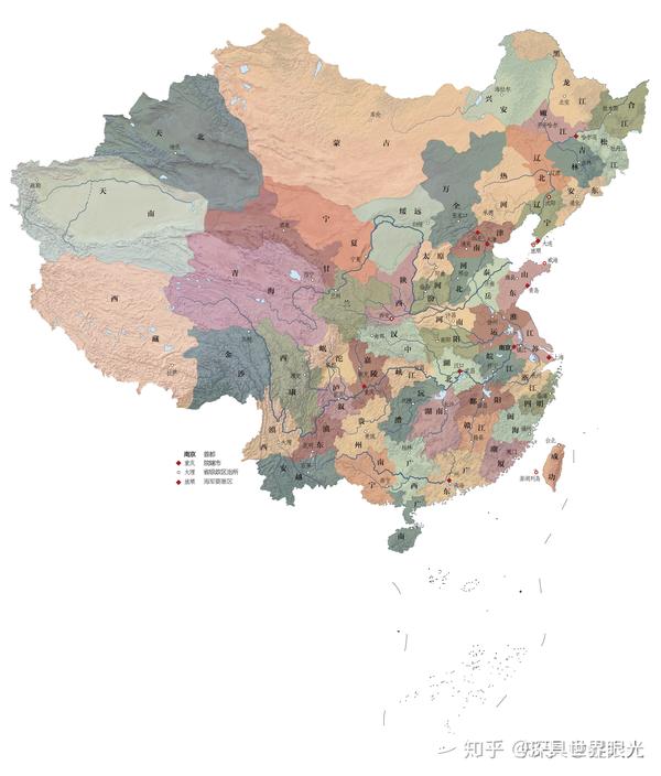 民国100道及其他行政区划计划把中国分为100个区域的方法