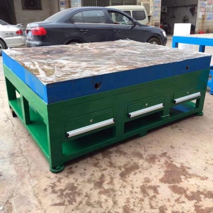 重型模具飞模台不锈钢工作台钢板工作台钳工配模工作台