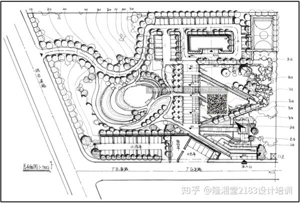 2020冲刺班课程第四周山地办公绿地景观设计