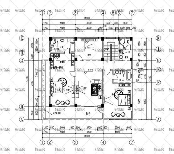 150平方米房屋设计图