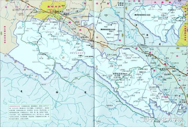 (副县级)  ⑤马鬃山镇: 现肃北县马鬃山镇行政区域,马鬃山镇由敦煌市