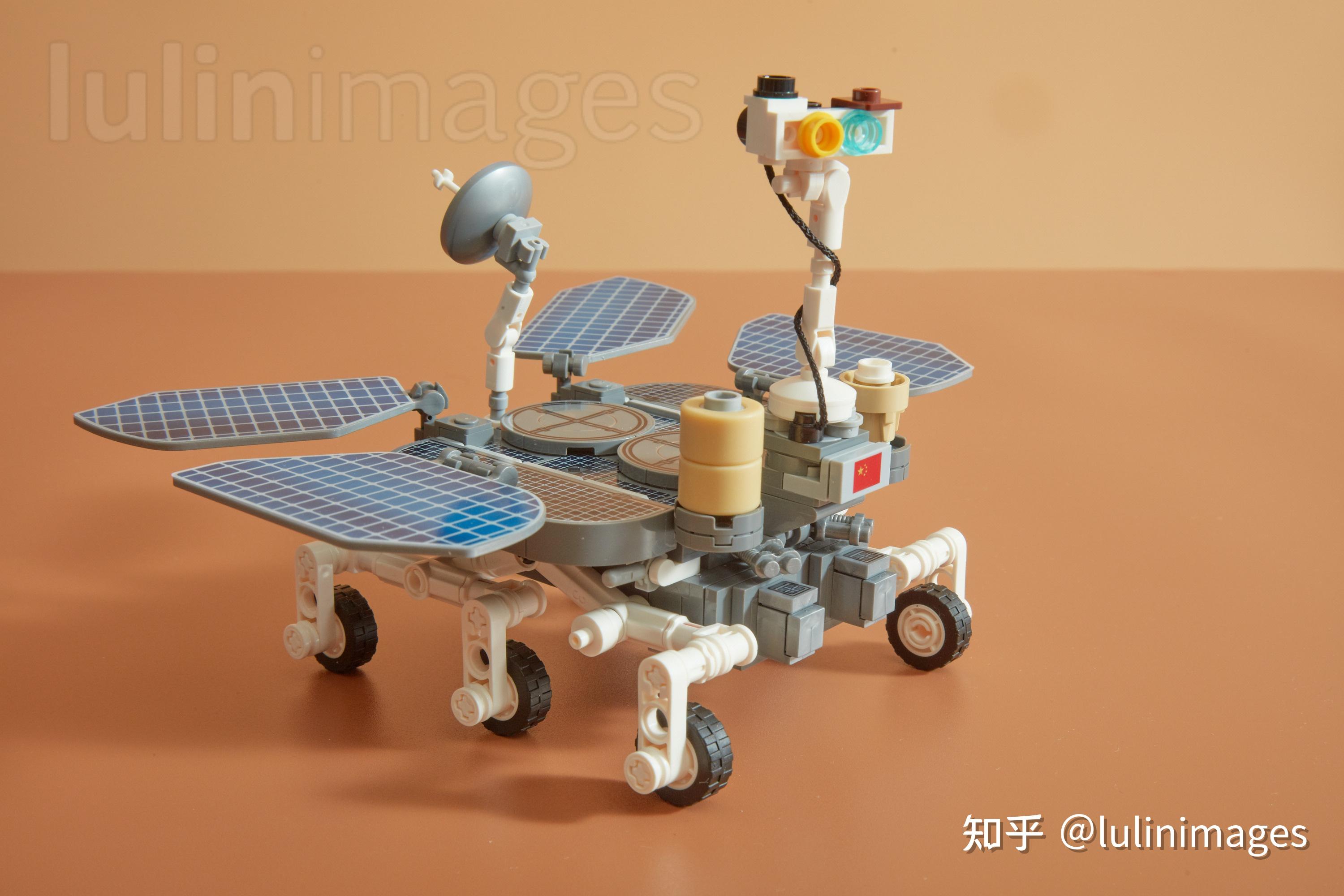 中国火星车祝融号乐高模型测评