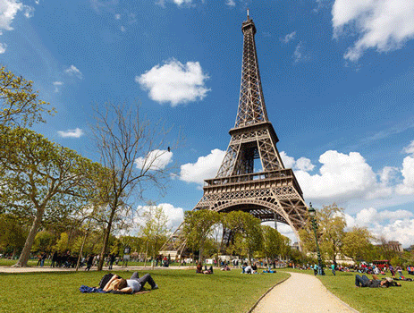 埃菲尔铁塔,卢浮宫,巴黎圣母院,凯旋门,香榭丽舍大街,荣军院,老佛爷