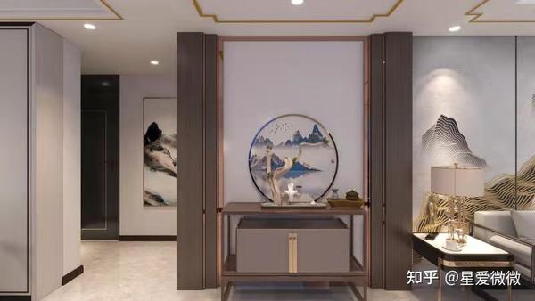 沙发背景墙是定制成品硬包刺绣壁布,硬包结构胶墙上固定,400-500/平方