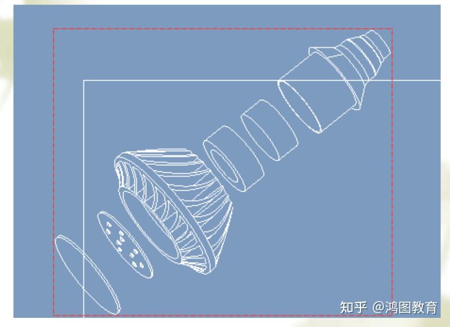 proe/creo的爆炸图制作