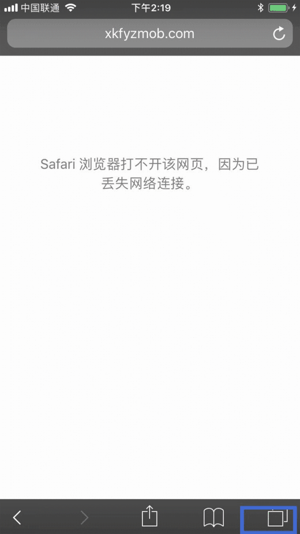 我们需要打开safari浏览器,点击右下角图标,选择无痕浏览.
