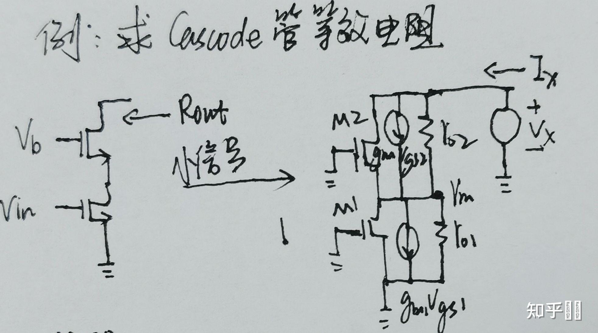 模拟电路中小信号等效电路画法?