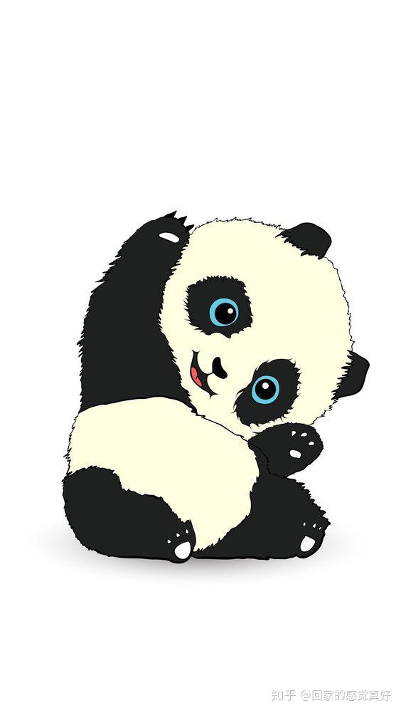 各位有关于熊猫圆滚滚的高清壁纸网站么?
