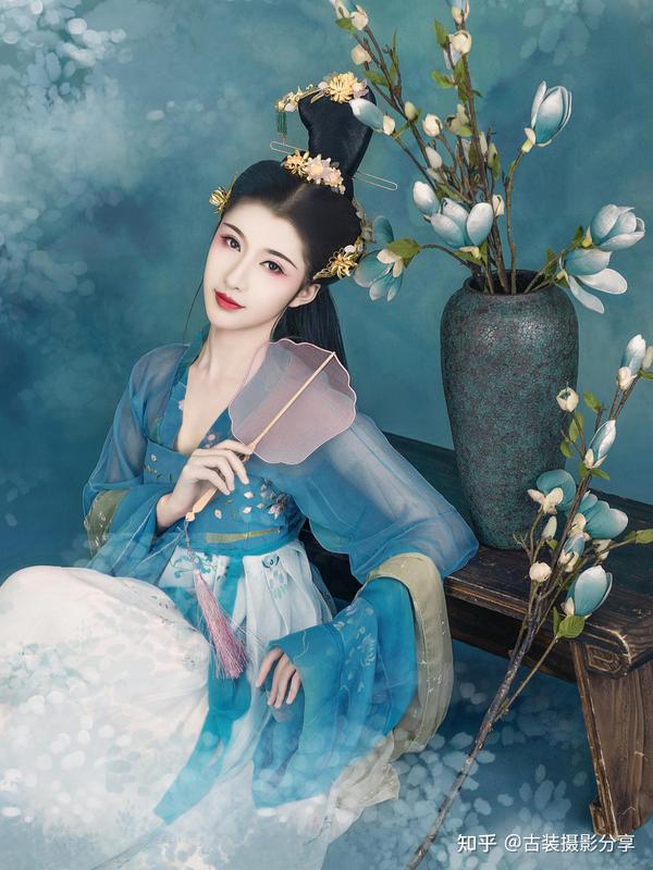 盘子女人坊主题《墨染》客片|少女风,又带点仙气