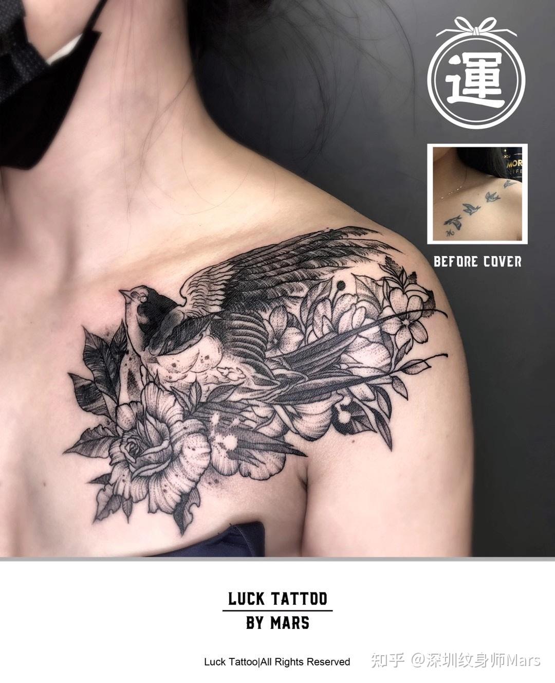 主理人介绍擅长暗黑的超酷纹身师mars