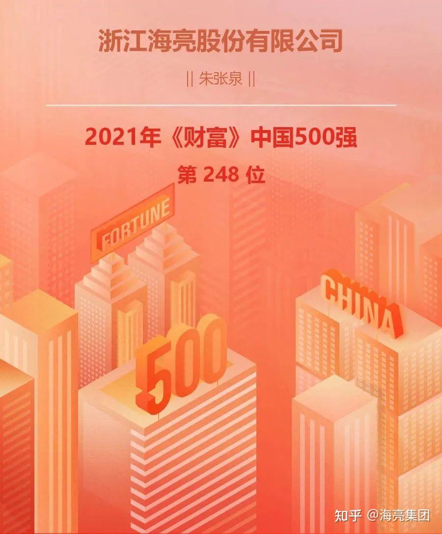 2021财富中国500强出炉海亮股份蝉联上榜