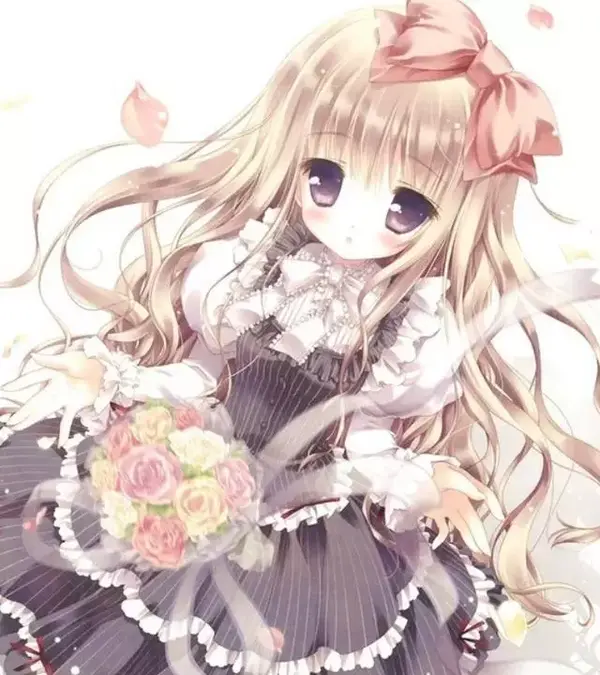 联盟圈动漫&珍藏的动漫头像(人见人爱的可爱女生) 小圆圈本期分享人见