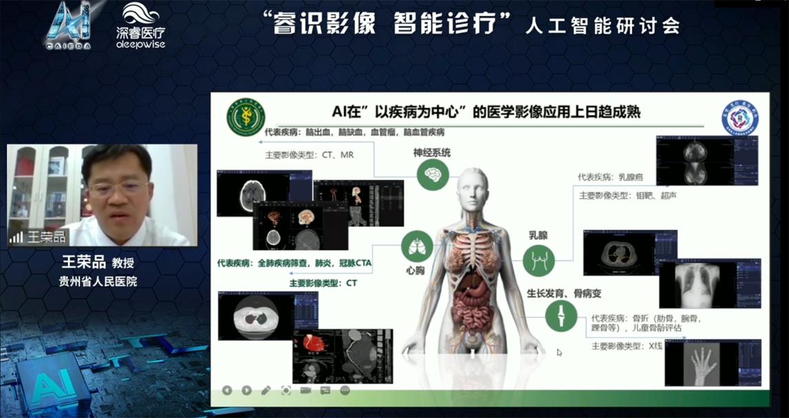 睿识影像智能诊疗第二期i共同推动医学影像领域智慧化建设