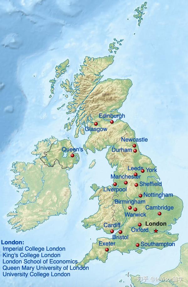 属于罗素集团的英国大学都有哪些申请时该如何选校invisor英国留学