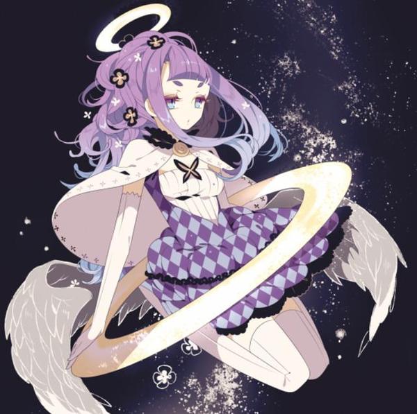 唯美头像:卡通手绘画,花容月貌,冰清玉洁的青春美少女!