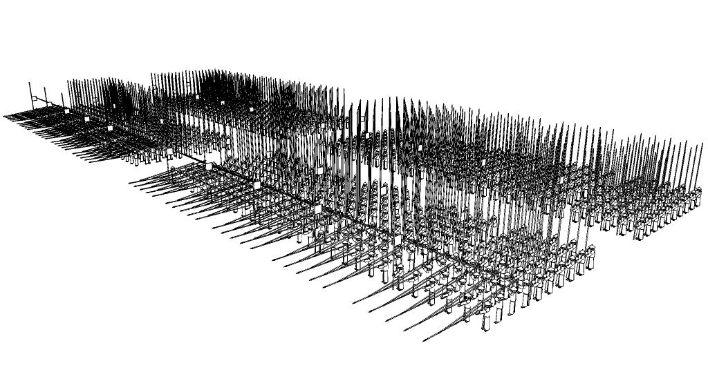 明代军阵——长枪队阵列图(千人队)