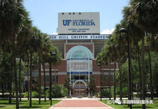 佛罗里达州排名较前的公立大学:佛罗里达大学 usnews综合排名#35