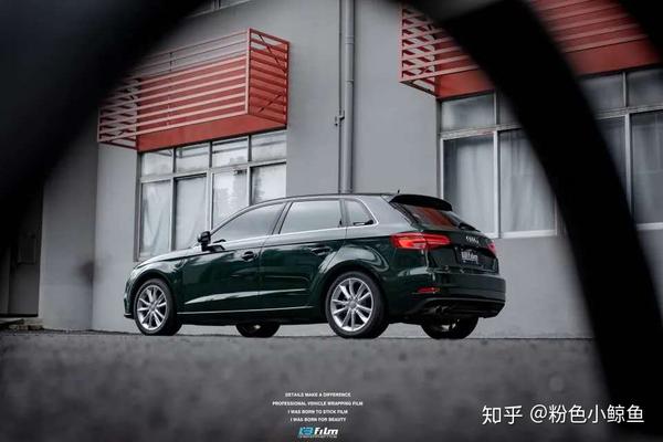 奥迪audi a3原厂漆宾利墨绿