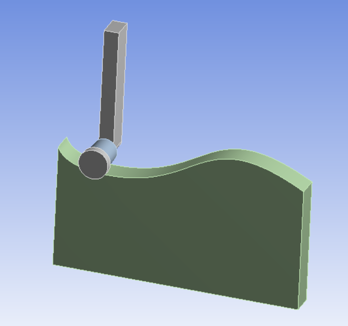 移动凸轮在workbench中的刚体动力学分析