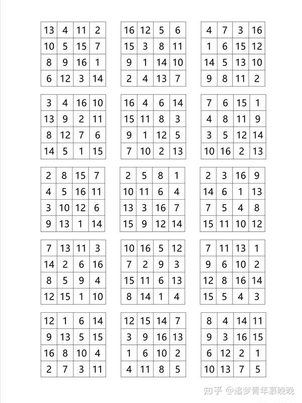 最强专注力训练法舒尔特方格每天10分钟亲测有效