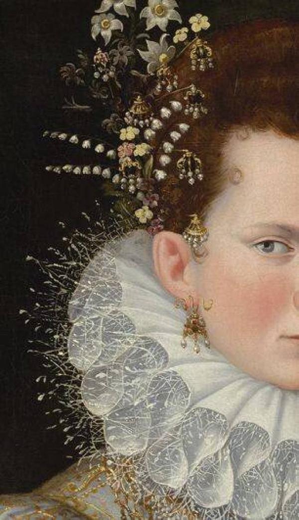 文艺复兴时期贵族女性头饰