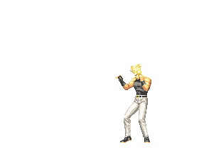 在拳皇2000,2001,2002,2002um,2003,xi中,雷光拳换了一种颜色,成为