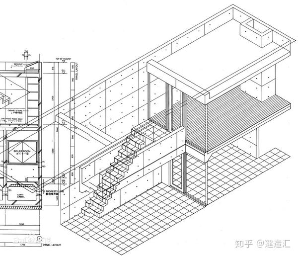 "住吉的长屋"透视图