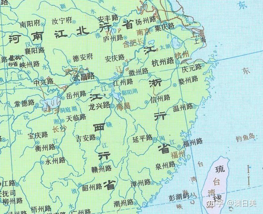 元朝江浙行省.