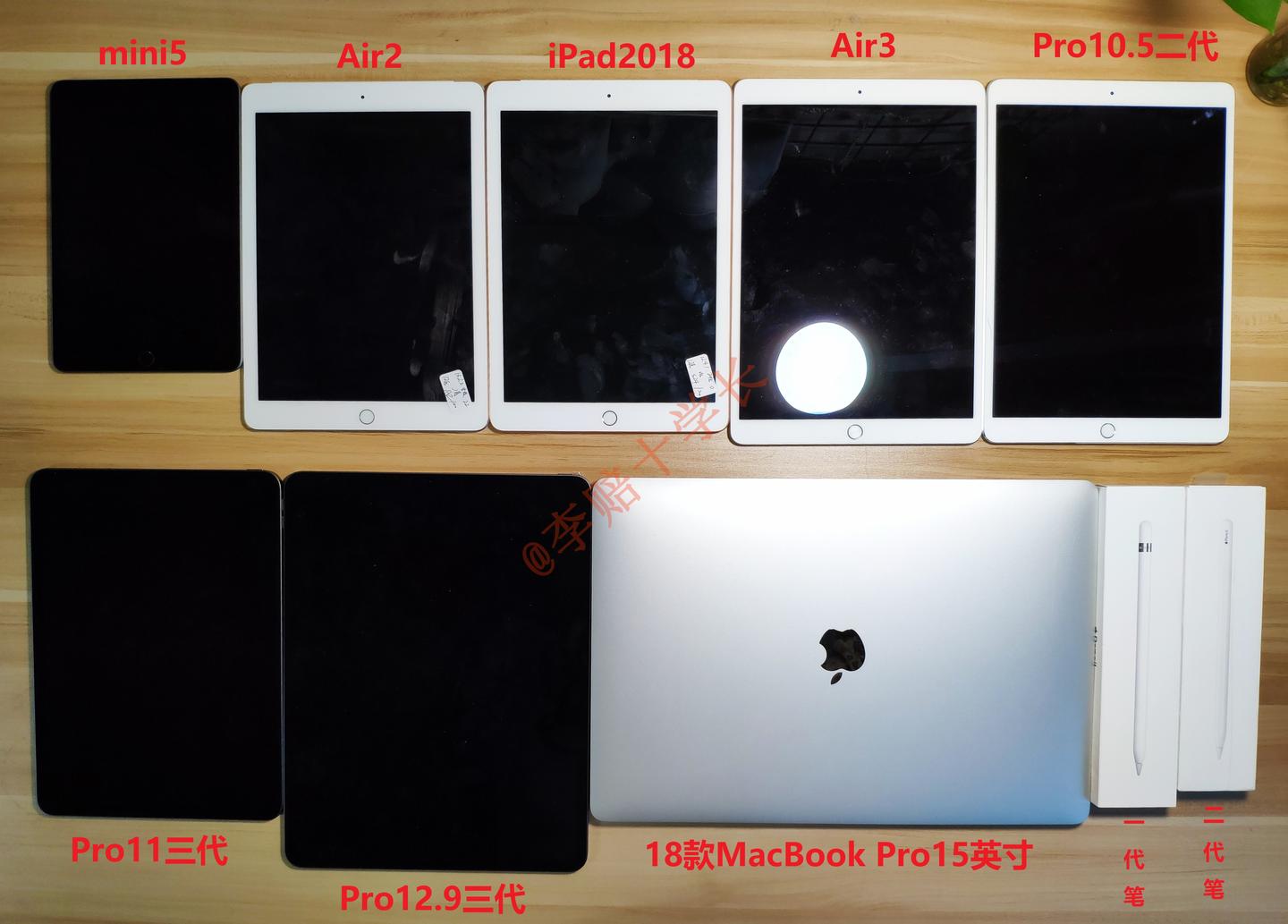 平板ipad,ipad mini,ipad pro,ipad air他们有什么区别?