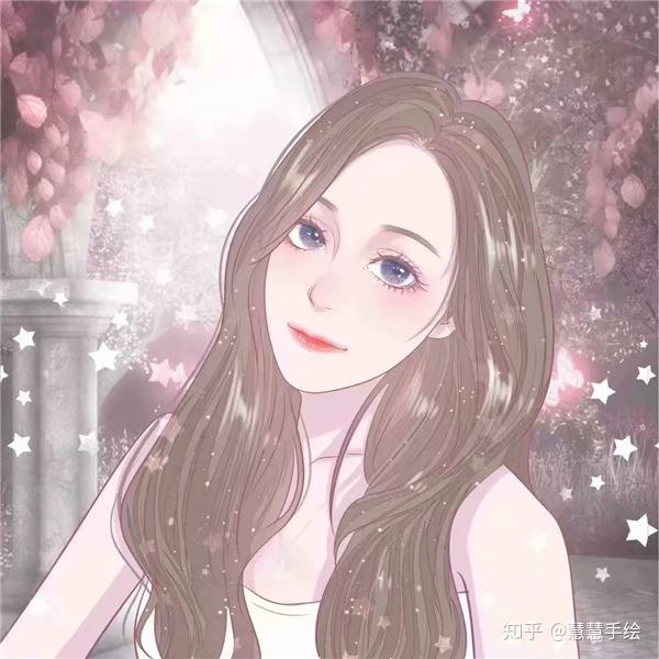 女头像手绘唯美图片高清 手绘头像女唯美气质 手绘头像定制约稿