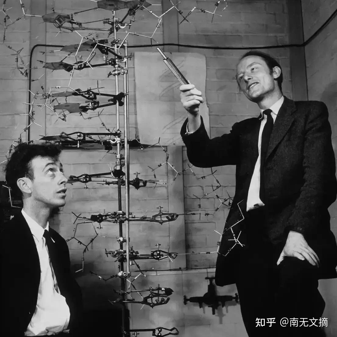 沃森和克里克1953年,在剑桥大学卡文迪许实验室,英国物理学家,生物学