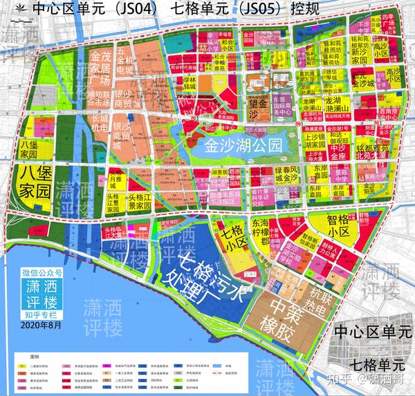 2020年钱塘新区(下沙)楼盘存量及规划图汇总