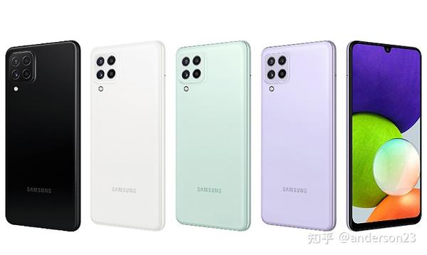 三星galaxya22系列手机正式发布包含4g5g两款定位入门级别