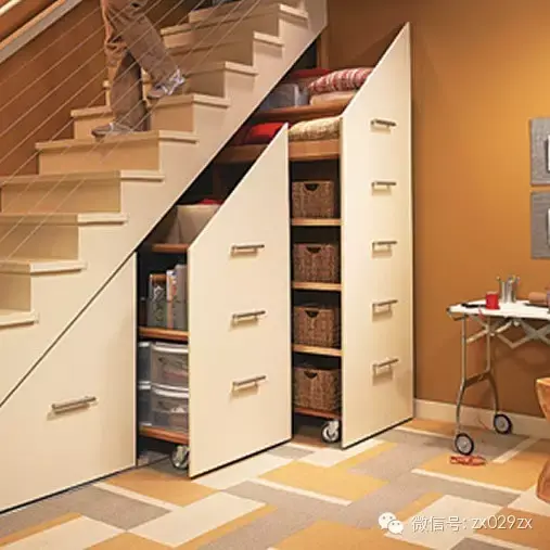 如何利用好楼梯下的空间