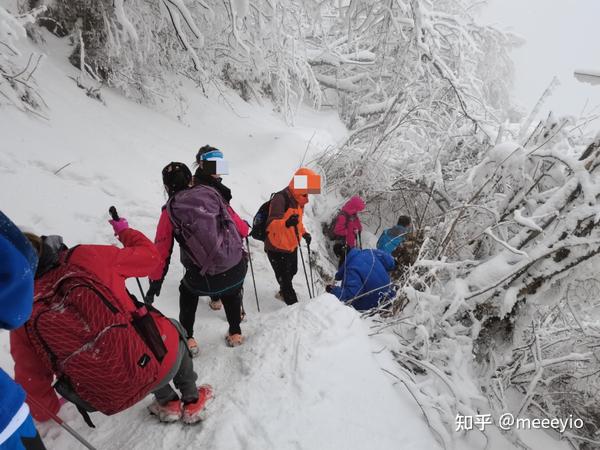 四川户外:爬过下雪的赵公山,才知道自己有多弱鸡!