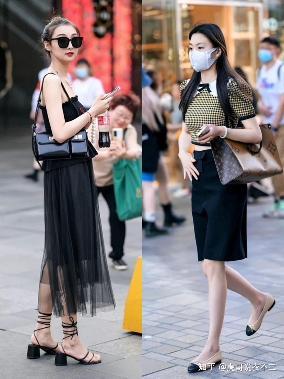 出街穿衣营造亮点的4个技巧,看成都姑娘的街拍就知道