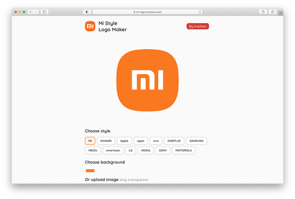 听说小米logo花了200万刚刚做了个免费的小米logo生成器欢迎大家试玩