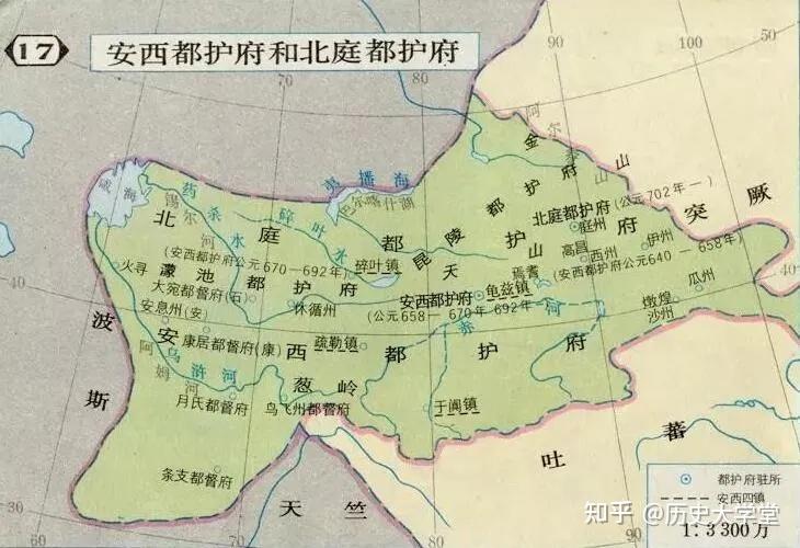 唐朝在唐高宗时期开辟的哪些版图被外国(外族)占领了,武则天时期唐朝