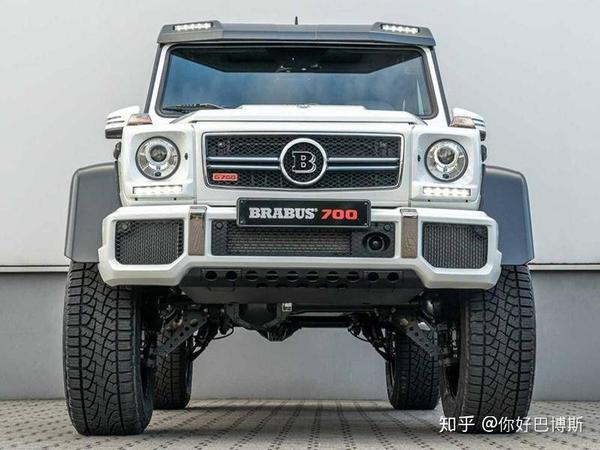 围观"路霸"级的越野车:brabus巴博斯700 4×4 终极版