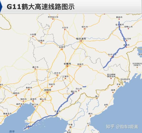 g12珲乌高速公路:起点在吉林省珲春市,终点在内蒙古乌兰浩特(兴安盟)