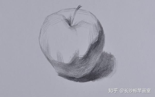 苹果素描怎么画?简单的教程让你快速上手,内附视频教程图片步骤