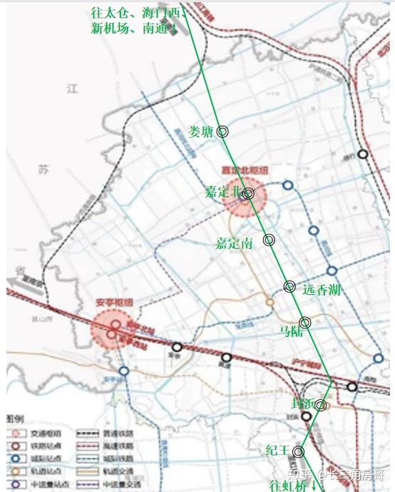 太仓高铁站,之后取道 海太通道过长江,经 海门西, 南通新机场至 南通