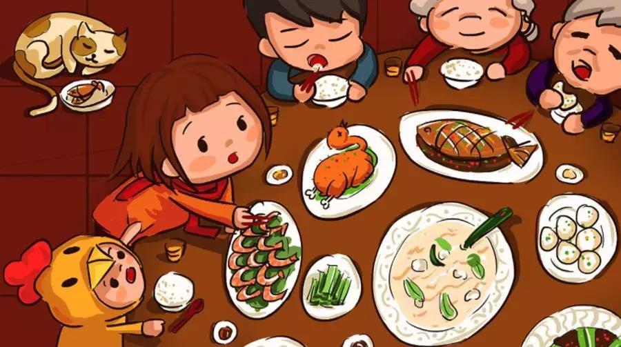 " "那倒没有…我就是不想吃剩菜……" "什么剩菜,这叫年年有余~" 姜