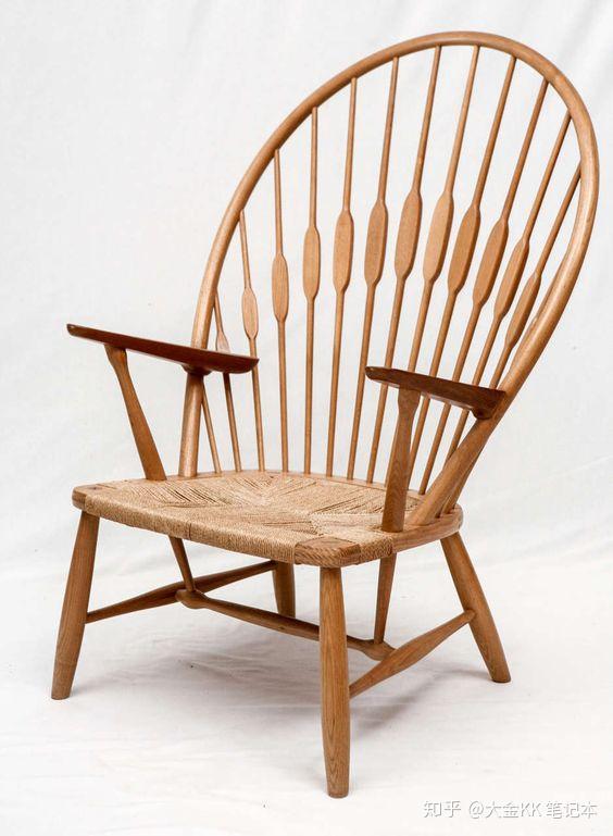 汉斯威格纳的椅子王国孔雀椅侍从椅牛角椅